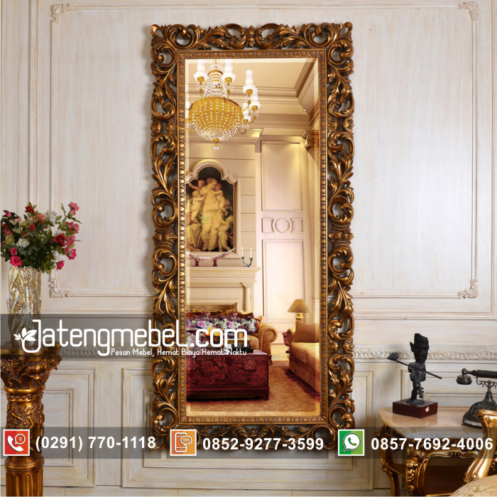 frame-cermin-ukiran-decorasi-racoco-emas